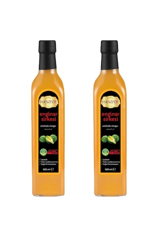 Hanzade Bitkisel Enginar Sirkesi 2 x 500 ML
