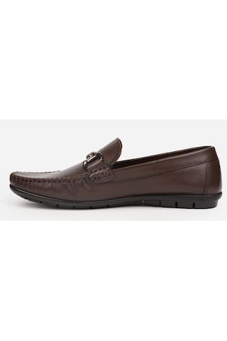 Pierre Cardin 90146 Kahverengi Erkek Loafer Günlük Deri Ayakkabı Kahverengi