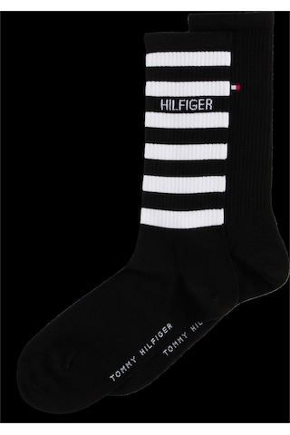Tommy Hilfiger Th Men Sport Sock 2p Breton Strı Erkek Gri Çorap - S701236735
