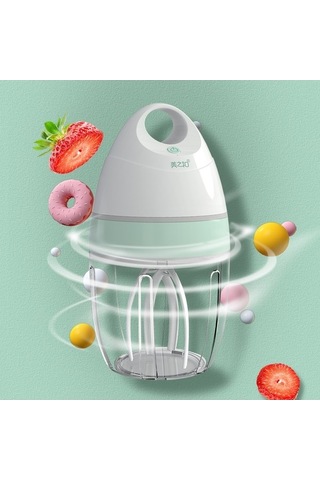 Dancemonkey Cbtx Meızhıkou Mini Mikser, Ev Kullanımı Usb Krem Şanti Çırpma Makinesi Çok Renkli