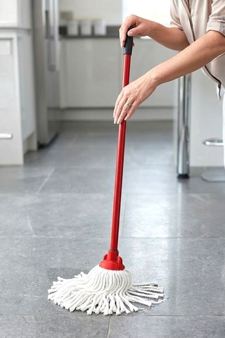 Myclean İspanyola İpli Cotton Yedek Islak Mop - Mop Başlığı - Paspas Ucu