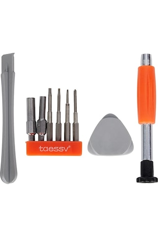 Cbtx Taessv Nintendo Switch İçin Oyun Konsolu Sökme Tornavida Seti, Özellikler: Turuncu 9 Pcs