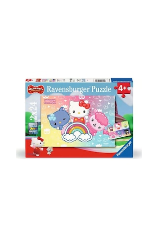 Ravensburger Çocuk Puzzle 2x24 Parça Hello Kitty Rpk120010340