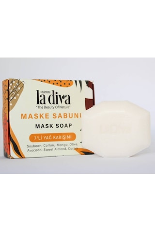 La Diva 7'li Yağ Karışımlı Maske Sabunu 2 x 100 G