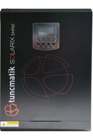 Tunçmatik Solarix 5 Kva 5KW 5000 Watt 48 Volt Mppt 60A Akıllı İnverter İnvertör - Dc