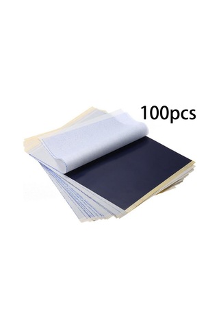 Suntek 100 Adet Dövme Transfer Kağıdı Cilt Dövme Transfer