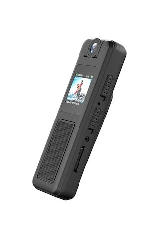 Yifomall "1080p Dönebilir Lensli Vücut Kamerası - Gece Görüşlü, Manyetik Klipsli, Uzun Pil Ömrü"