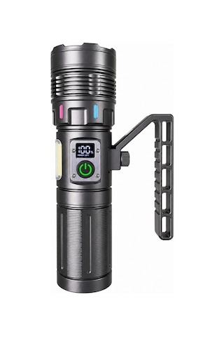 Gold Gp-292 50 Watt 5000 Lümen Profesyonel Şarjlı El Feneri Çok Renkli