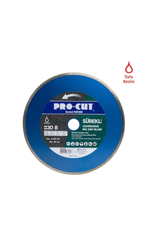 Pro-cut Pr16313 230b Elmas Seramik Kesme Daire Testere 230 Mm
