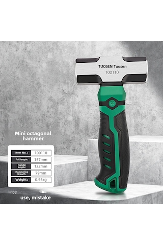 Hombey Profesyonel Mini Çekiç: Dayanıklı Çelikten Yapılmış, Çok Amaçlı Kullanim, Taşımayı Kolaylaştıran Kompakt Tasarım