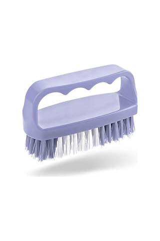 Hijyen İçin Tutamaçlı Plastik Pratik Tırnak Ve Kıyafet Yaka Temizlik Fırçası- Tp-113