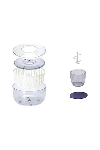 Vip Ahmet Chef Rondo 900 ML & Salata Kurutucu 6 Litre Set VP-907 Lacivert