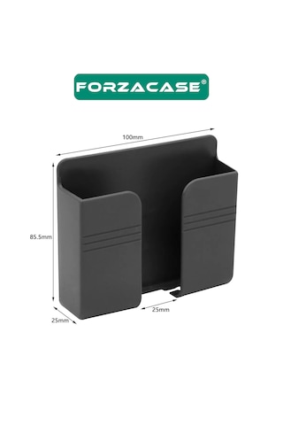 Çok Amaçlı Duvara Monte Telefon Şarj Ve Kumanda Standı - Fc924 Beyaz