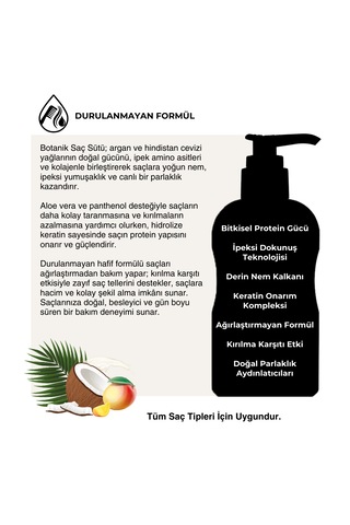 Botanik Saç Sütü Besleyici&onarıcı 200 Ml