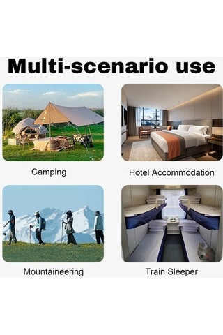 Pazly Yumuşak Nefes Alabilir Uyku Tulumu İçliği - Hafif Bej, Kir Ve Ter Bariyeri Bej