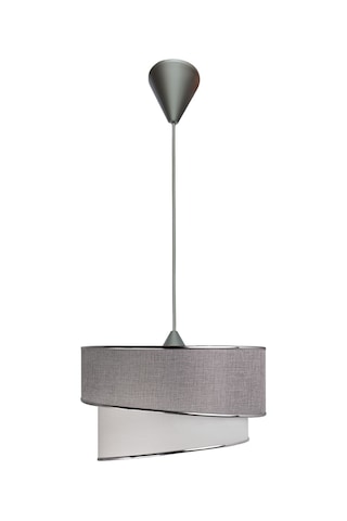 Eslight E65 Rüzgar Modern Tekli Sarkıt Avize Açık Gri