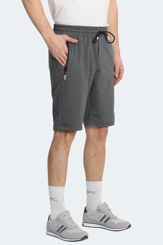 Slazenger NAGI Erkek Cepli Koyu Gri Şort