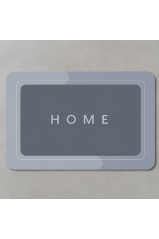 Nobera 2'li Ultra Emici Kaymaz Banyo Paspası Seti 40x60 Cm & 40x120 Cm Gri