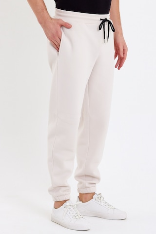 JAHR MARC Baskılı Oversize Krem Erkek Eşofman Altı Krem