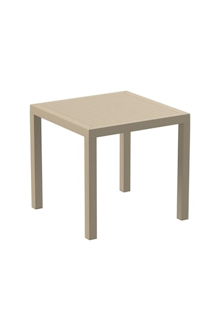 Asmasa44 Siesta Ares 80 x 80 CM Kare Masa Siyah