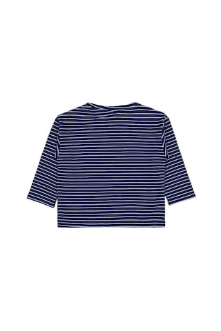 Civil Boys Yatay Çizgili 2-5 Yaş Sweatshirt - Lacivert