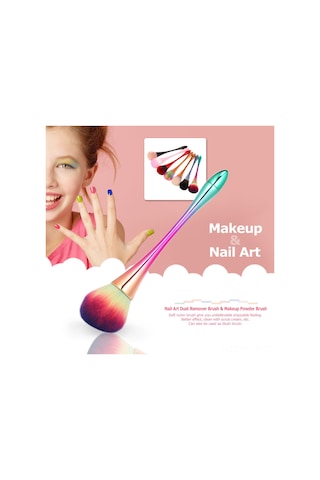 Geeksen "yumuşak Tırnak Fırçası - Uv Jel, Akrilik Ve Toz Temizleme İçin Profesyonel Manikür Aracı"