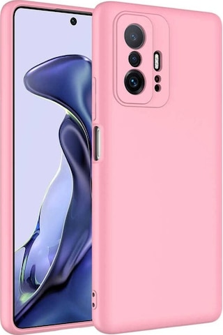 Xiaomi Mi 11t Pro 5g Kılıf Zore Mara Lansman Kapak Pembe Açık