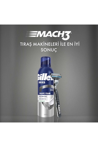 Gillette Series Tıraş Köpüğü Canlandırıcı 200 Ml