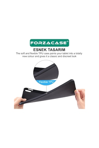 Forzacase Samsung Galaxy Tab S6 Lite 2020-2024-2025 Tablet İle Uyumlu Silikon Kılıf - Fc155 Tablet Kılıfı