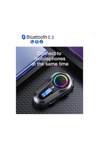 Prepare Q-08P Su Geçirmez Bluetooth Motosiklet Radyolu Bluetooth Kulaklık