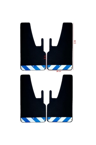 Fiat Ducato Mavi-beyaz Fosforlu 4'lü Paçalık Çamurluk Tozluk Fıa0fx02703