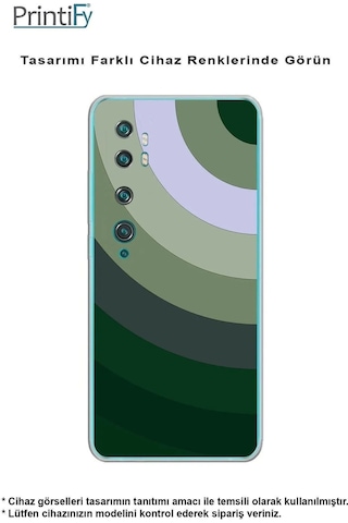 Huawei Psmart 2021 Uyumlu Kamera Korumalı Renk Cümbüşü C Tasarımlı Şeffaf Silikon Kılıf