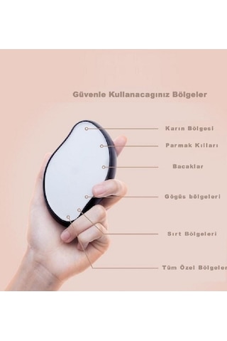Crystal Eraser Epilasyon Aleti Tüy Silgisi Tüy Alıcı Fiziksel Kristal Epilatör