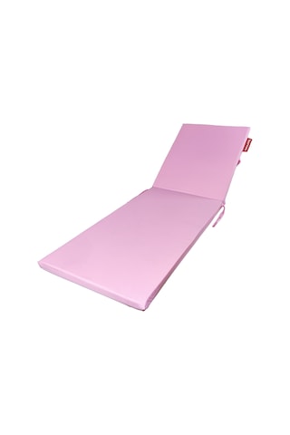 Xpermate Fermuarlı Şezlong Minderi Su Geçirmez 60x180x5 Pembe