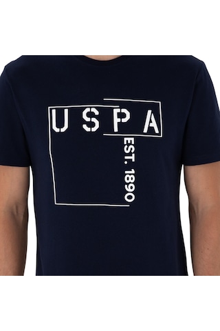 U.S. Polo Assn. Erkek Regular Fit Bisiklet Yaka Tişört Lacivert