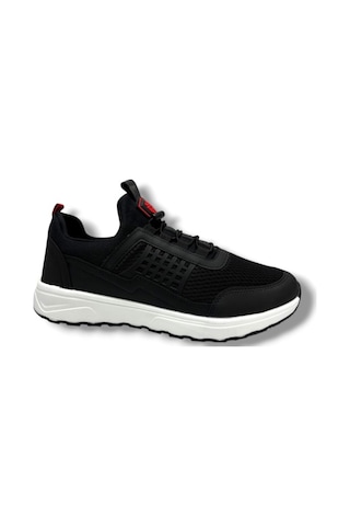 G-class 9060-26 Anorak Deri Slip-on Trend Fashıon Erkek Sneakers Siyah Kırmızı Beyaz Siyah