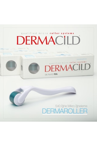 Dermacild Dermaroller 0,50MM Titanyum İğne Derma Roller