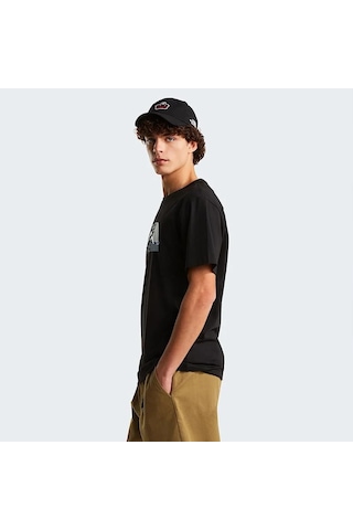 The North Face Mountain Line Regular Erkek T-shirt Nf0a8guxjk31 Siyah