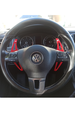 Universal F1 Kulakçık Pedal Shift Paddle Shift Kırmızı
