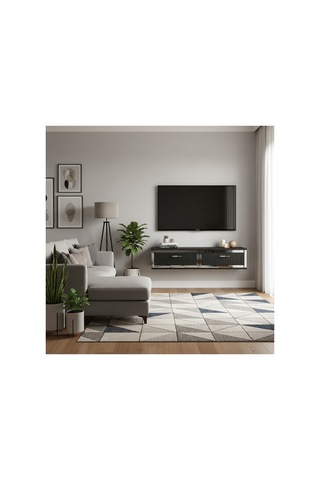 Tda1206ag Tuna120 Duvara Montaj Tv Stand Antrasit-gold 120cm