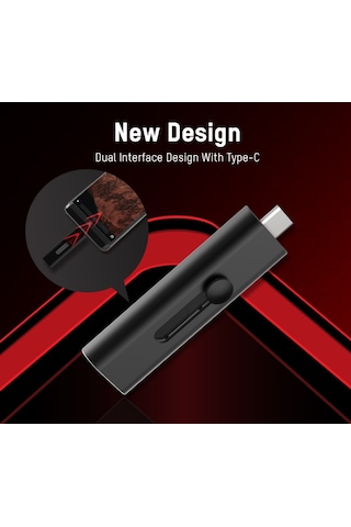 Hiksemi HS-USB-S306C-512G-U3 512 GB USB 3.2 Flash Bellek