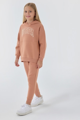 U.S. Polo Assn. Kız Çocuk Bordo Eşofman Takımı 5274-30271 Bordo