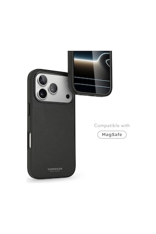 Vonmahlen Apple iPhone Uyumlu 17 Pro Max Like Kılıf Siyah