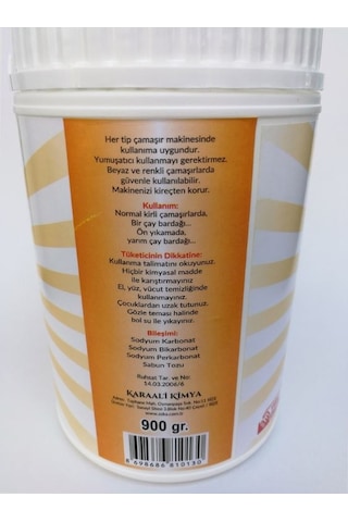 Sska Natural Matik Renkli ve Beyazlar İçin Çamaşır Makinesi Toz Deterjanı 900 G