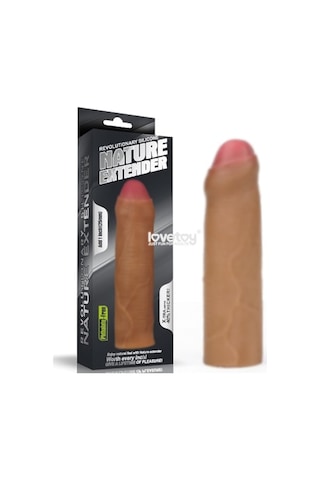 Hızlı Express Lovetoy Nature 2.5 Cm Dolgulu Sünnetsiz Penis Kılıfı New