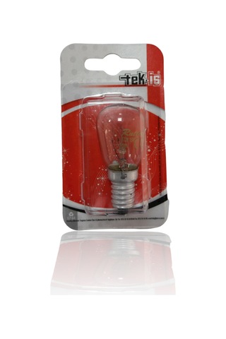 Tek-iş Tuz Lambası Ampulü E14 Şeffaf Ampul 15w Buzdolabına Uygundur