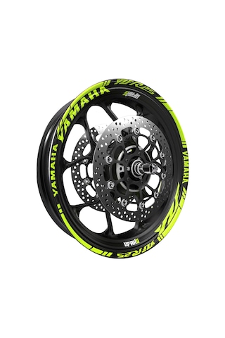 Yamaha Yzf R25 Jant Şeridi Florasan Sarı