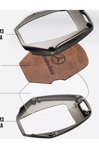 Autoparadise Mercedes-benz Akıllı Anahtar Kılıfı. Seçenek 1: Kahverengi 357005555