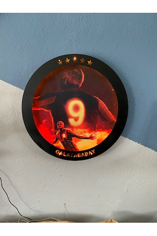 Galatasaray Icardi Baskılı Bluetooth Bağlantılı Led Tablo