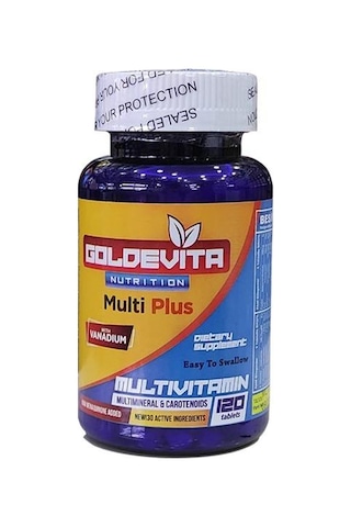 Goldevita Multiplus Multivitamin 120 Tablet